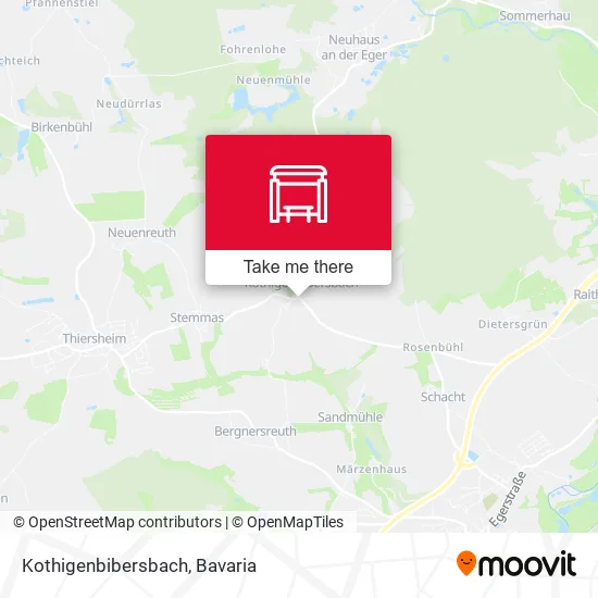 Карта Kothigenbibersbach