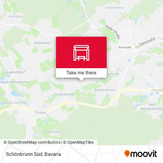 Schönbrunn Süd map
