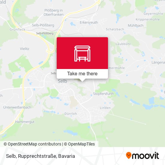 Selb, Rupprechtstraße map