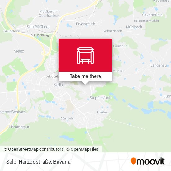 Selb, Herzogstraße map