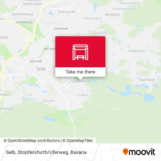 Карта Selb, Stopfersfurth/Uferweg