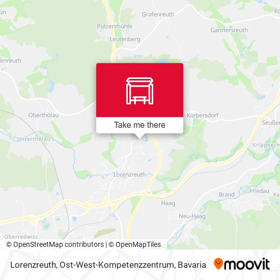 Lorenzreuth, Ost-West-Kompetenzzentrum map