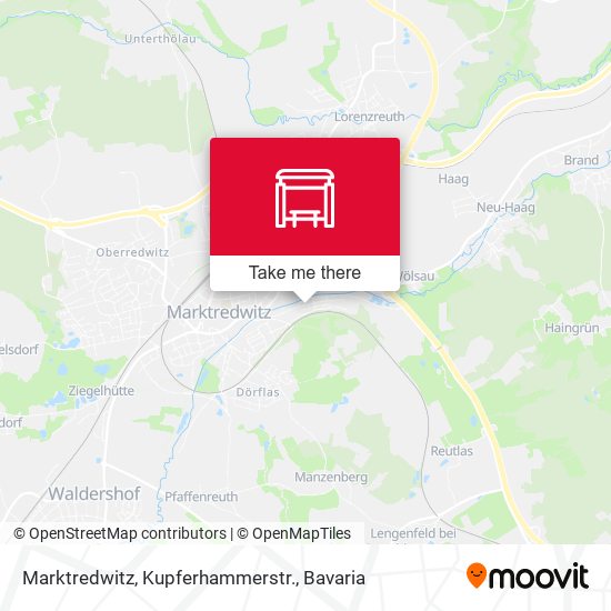 Marktredwitz, Kupferhammerstr. map