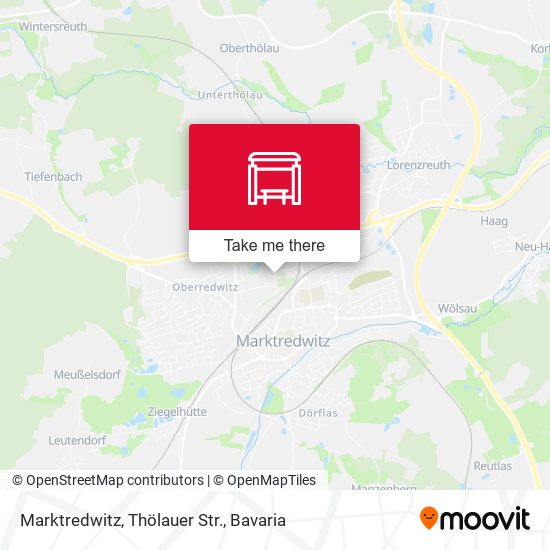 Marktredwitz, Thölauer Str. map