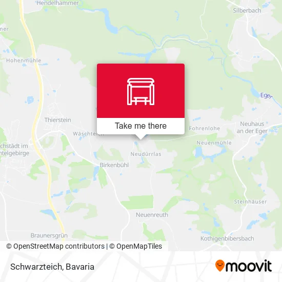 Карта Schwarzteich