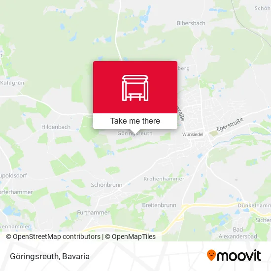 Карта Göringsreuth