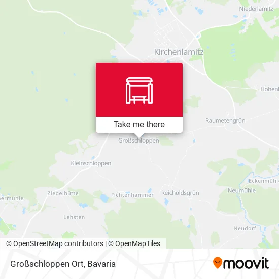Карта Großschloppen Ort