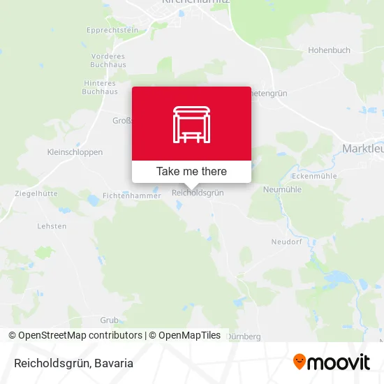 Карта Reicholdsgrün