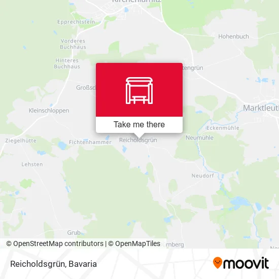 Карта Reicholdsgrün