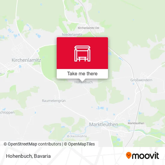 Карта Hohenbuch