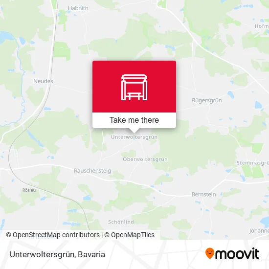 Карта Unterwoltersgrün