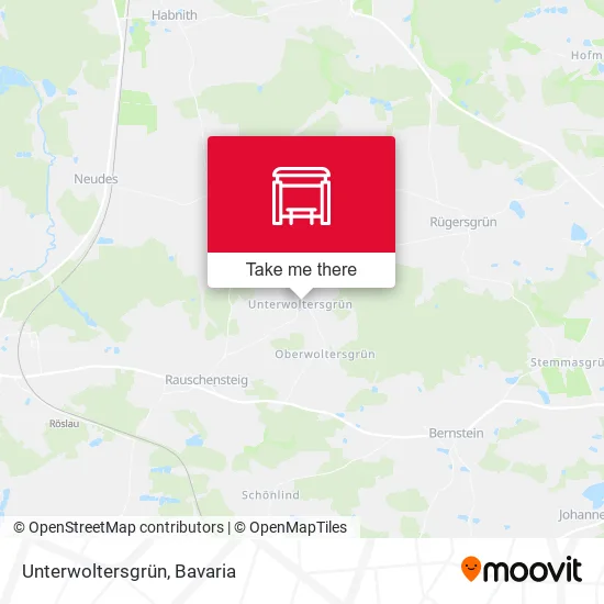 Карта Unterwoltersgrün