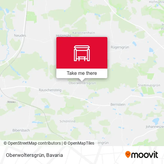 Карта Oberwoltersgrün