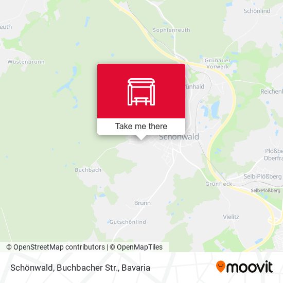Schönwald, Buchbacher Str. map