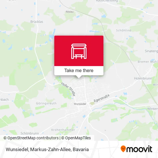 Карта Wunsiedel, Markus-Zahn-Allee