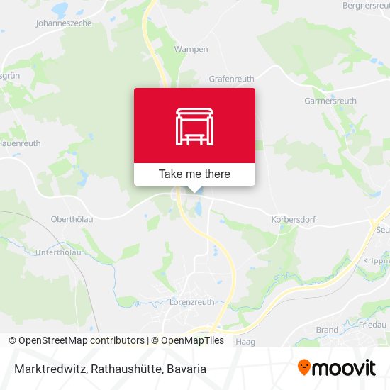 Marktredwitz, Rathaushütte map
