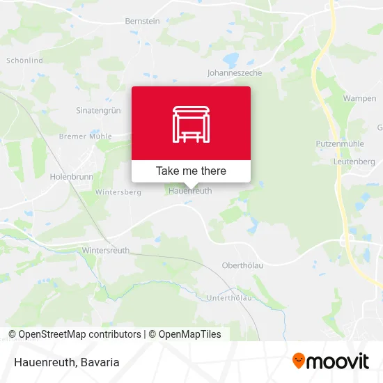 Hauenreuth map