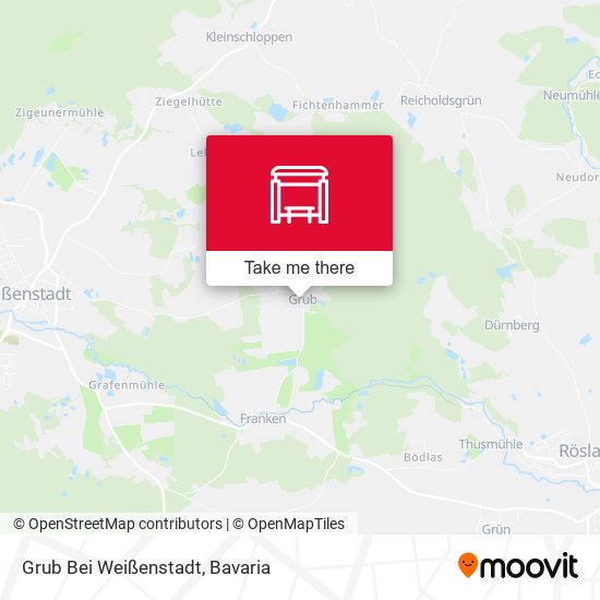 Grub Bei Weißenstadt map