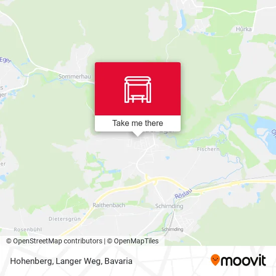 Карта Hohenberg, Langer Weg
