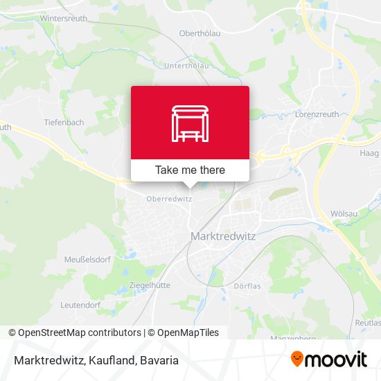 Marktredwitz, Kaufland map