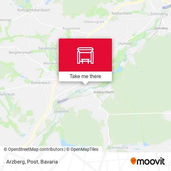 Карта Arzberg, Post