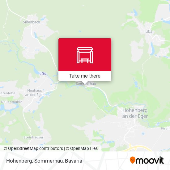 Hohenberg, Sommerhau map