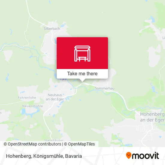 Карта Hohenberg, Königsmühle