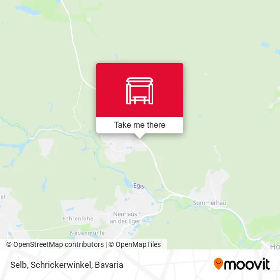 Карта Selb, Schrickerwinkel
