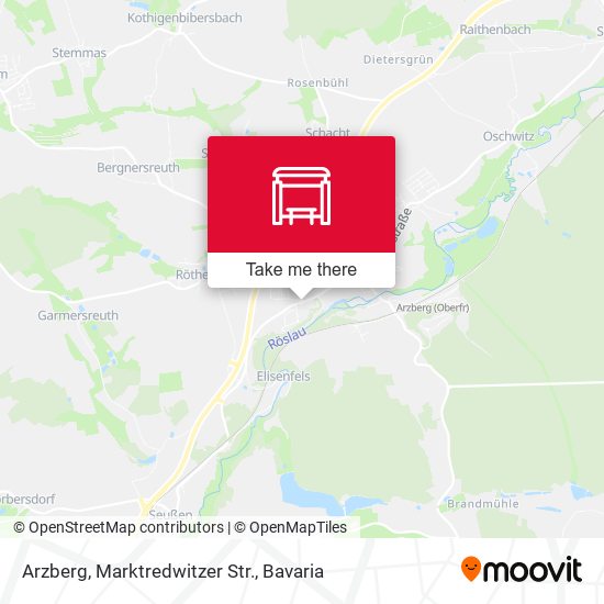 Arzberg, Marktredwitzer Str. map