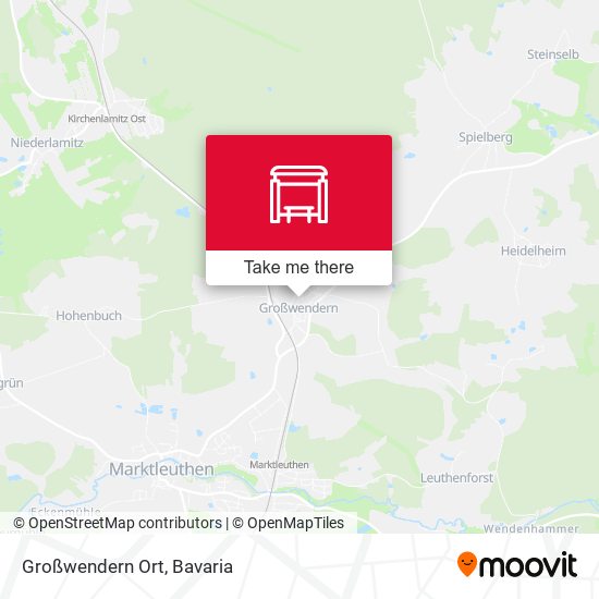 Карта Großwendern Ort