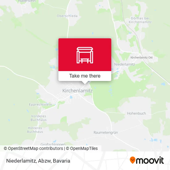 Карта Niederlamitz, Abzw