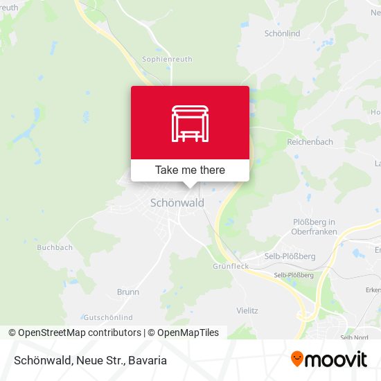 Schönwald, Neue Str. map