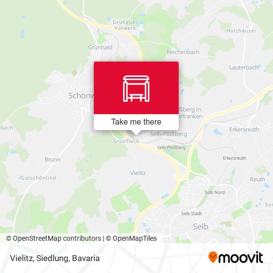 Vielitz, Siedlung map