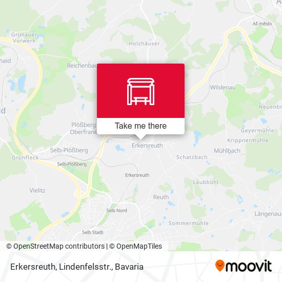 Erkersreuth, Lindenfelsstr. map