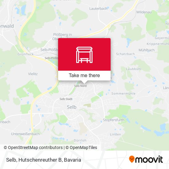 Selb, Hutschenreuther B map