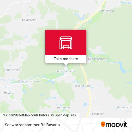 Карта Schwarzenhammer Bf