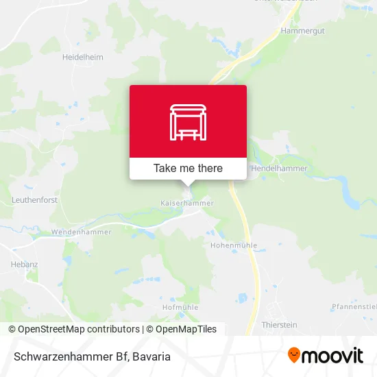 Карта Schwarzenhammer Bf