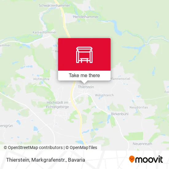 Карта Thierstein, Markgrafenstr.