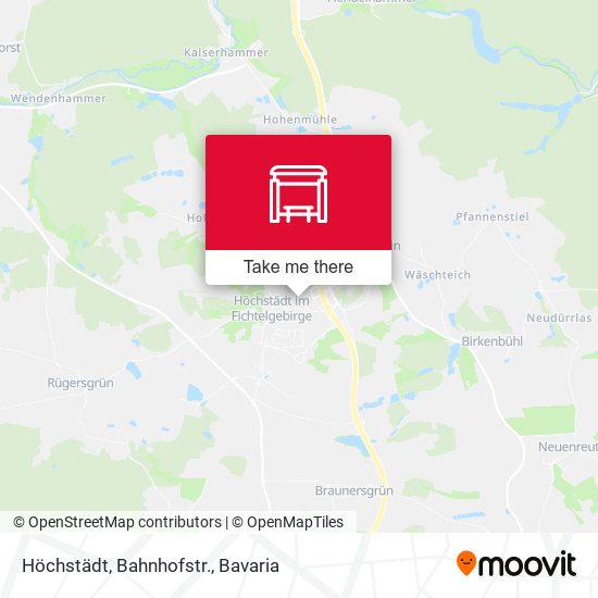 Höchstädt, Bahnhofstr. map