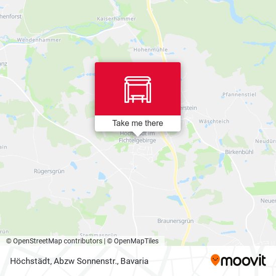 Höchstädt, Abzw Sonnenstr. map