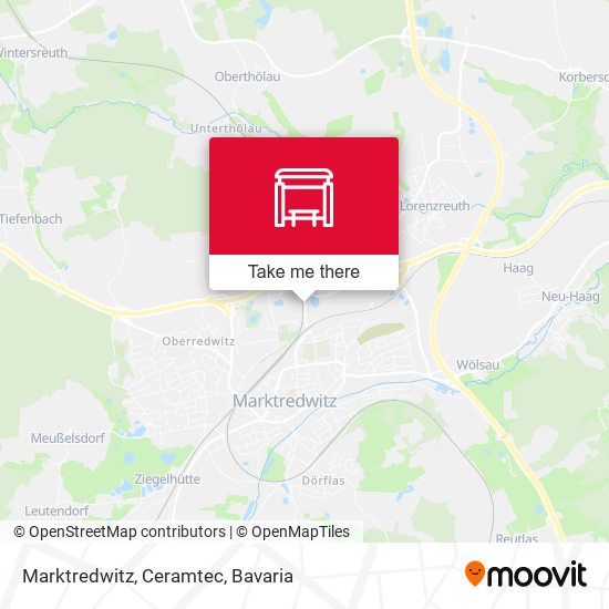 Marktredwitz, Ceramtec map