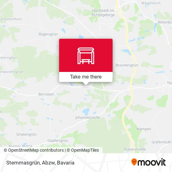 Карта Stemmasgrün, Abzw