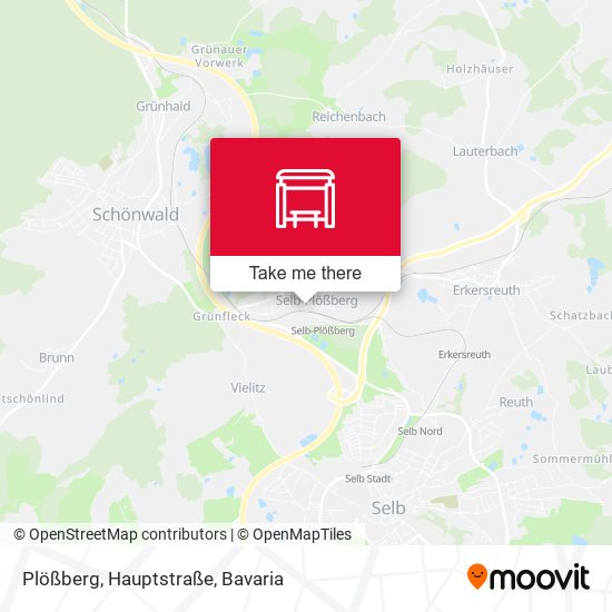 Plößberg, Hauptstraße map