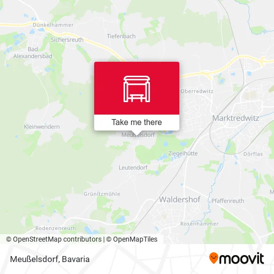 Карта Meußelsdorf
