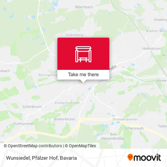 Карта Wunsiedel, Pfälzer Hof