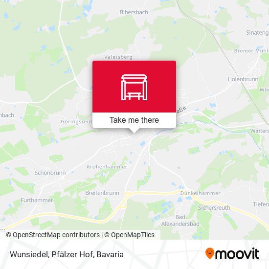 Wunsiedel, Pfälzer Hof map