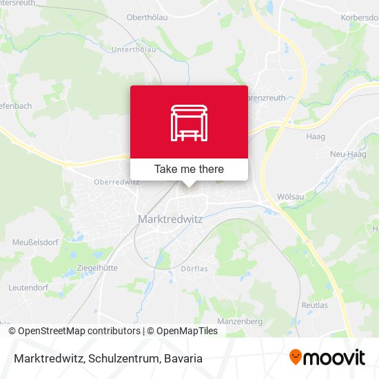 Marktredwitz, Schulzentrum map