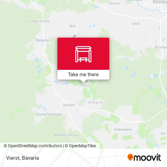 Карта Vierst
