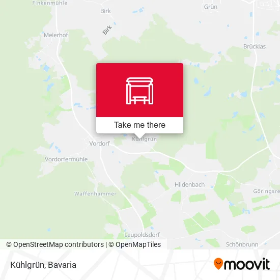 Карта Kühlgrün