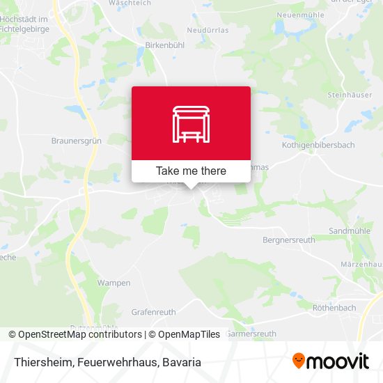 Thiersheim, Feuerwehrhaus map
